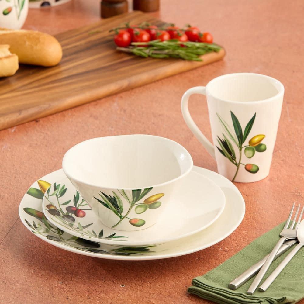Certified International Olivia Set of 4 Salad Plate 9in