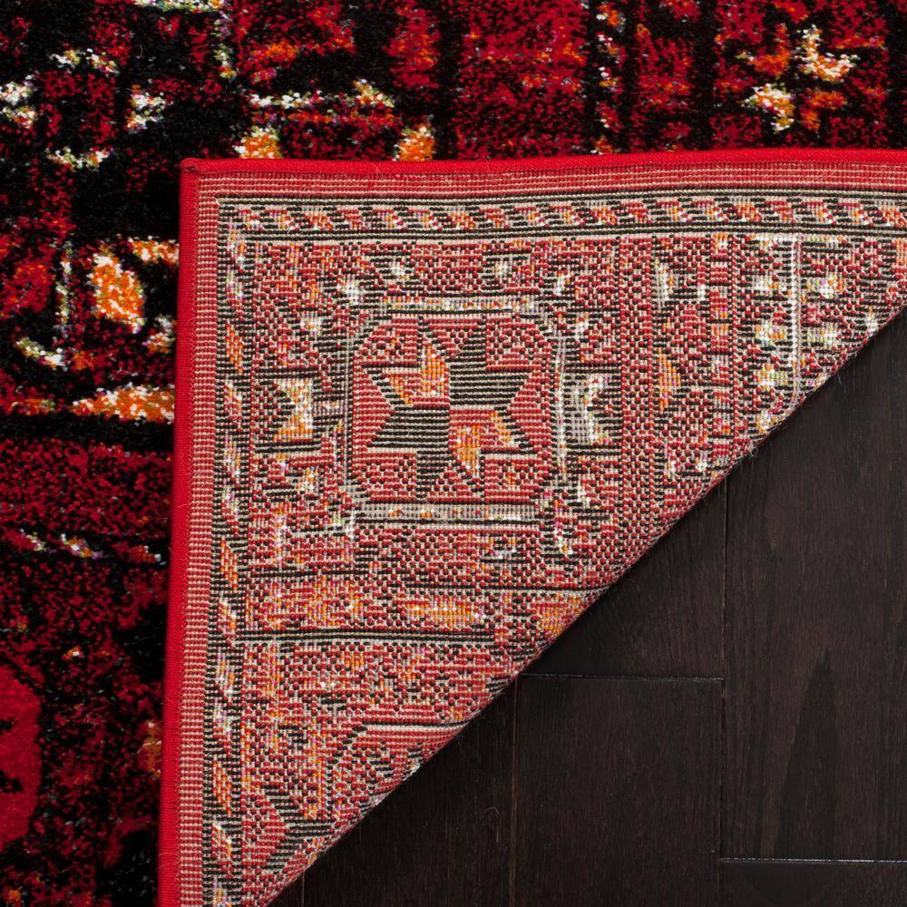 Vintage Hamadan VTH212 Power Loomed Indoor Area Rug - Red/Multi - 6'7"x9' - Safavieh