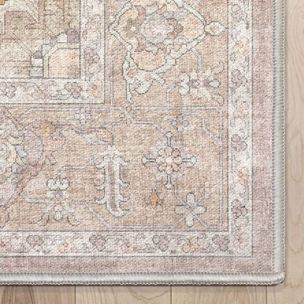 Kehr Antigua Vintage Persian Oriental Beige Flat-Weave Rug