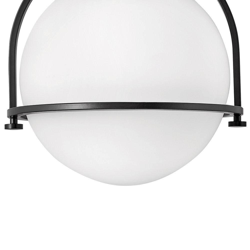 McCormick Hand Blown Glass Semi Flush Mount