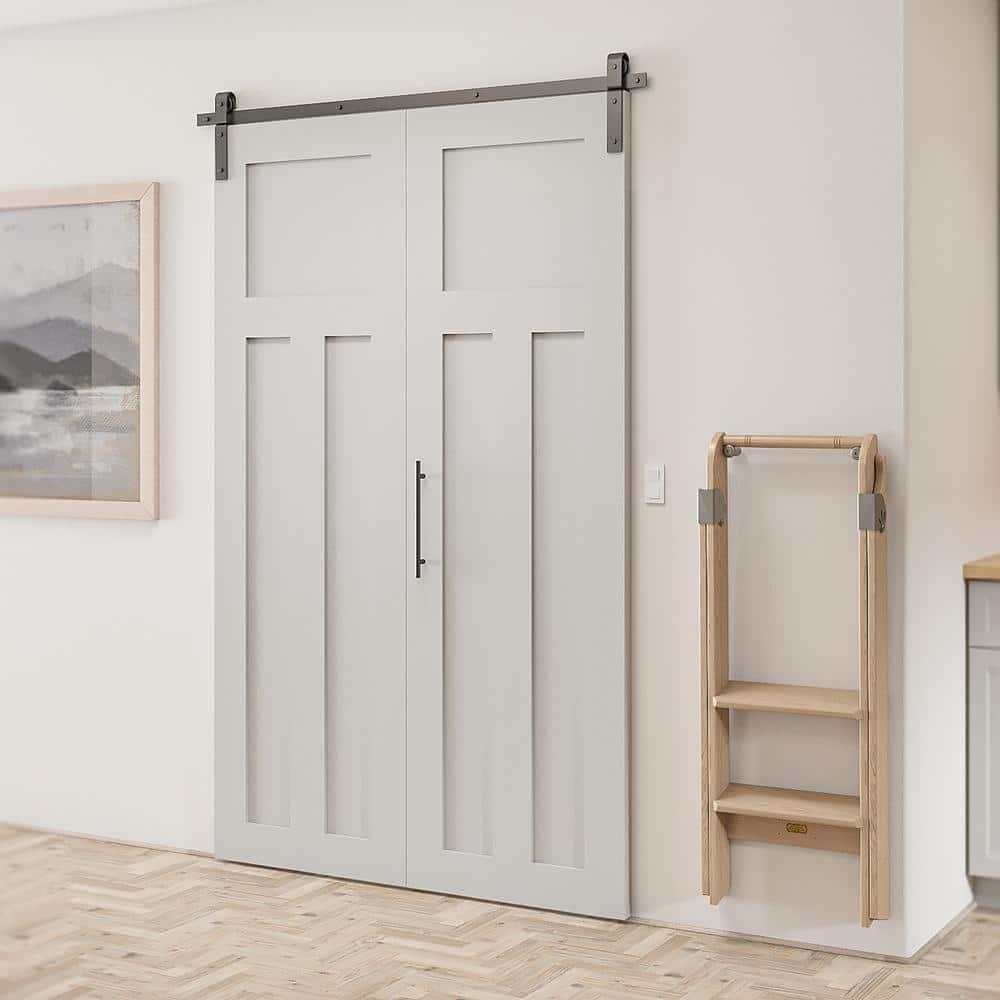 Quiet Glide Bi-Fold Sliding Standard Single Track Barn Door Hardware Kit (Door Not Included) & Reviews | Wayfair