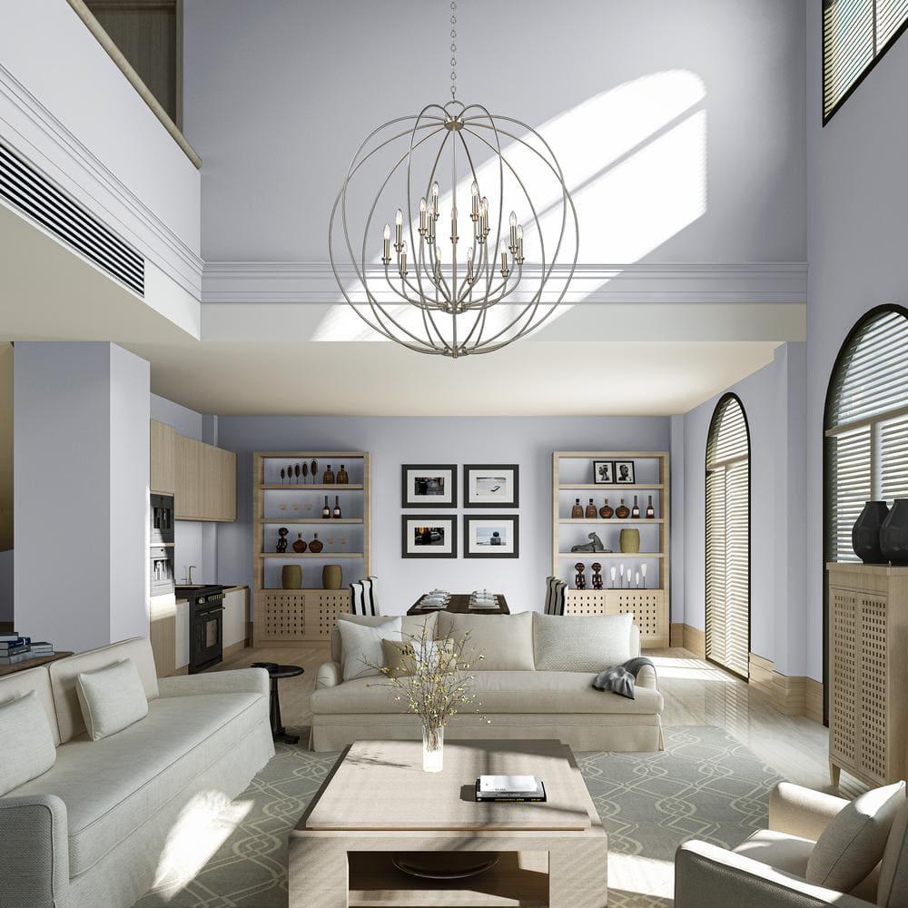 Livex Lighting - Milania - 15 Light Foyer Chandelier in Farmhouse Style - 42