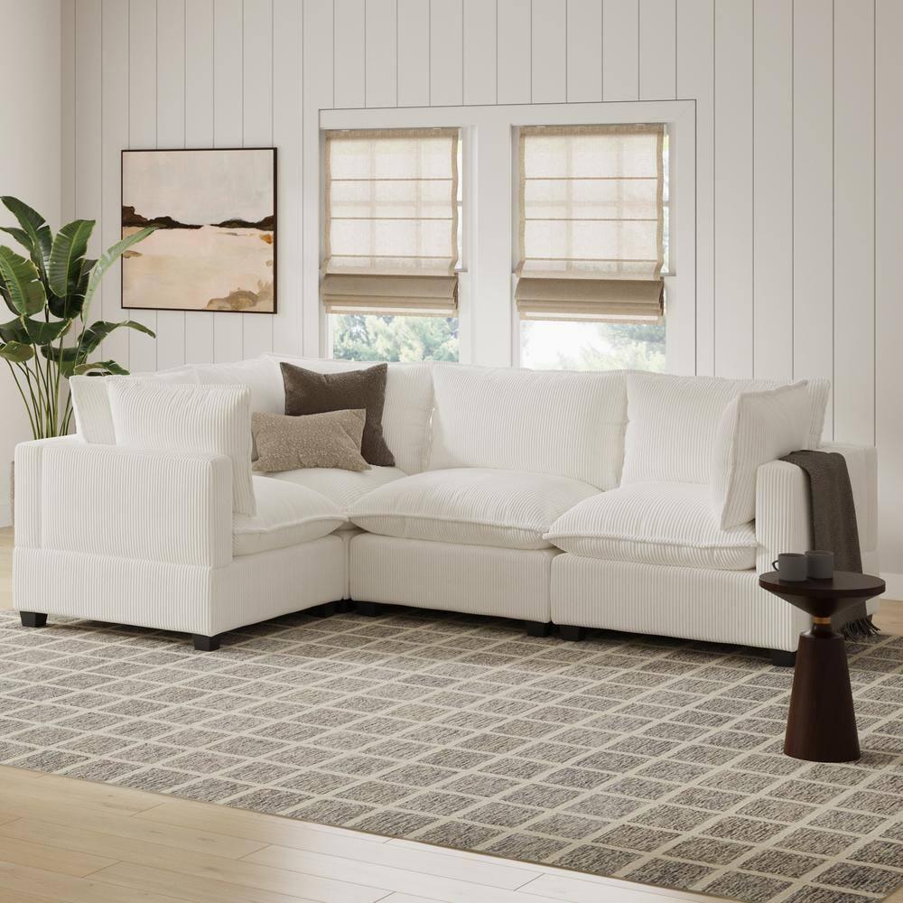 Modern Upholstered Cloud Sectional