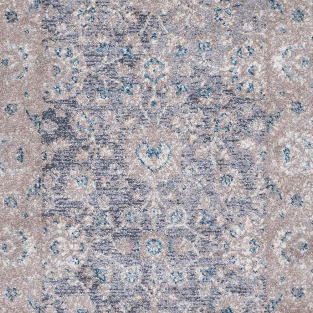 Sofia SOF330 Power Loomed Indoor Area Rug - Light Grey/Beige - 8'x11' - Safavieh.