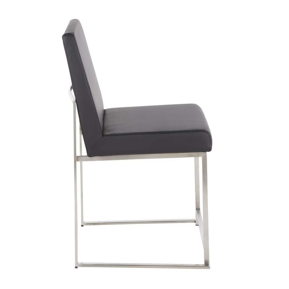 Chuyen 19.25'' H Upholstered Metal Side Chair