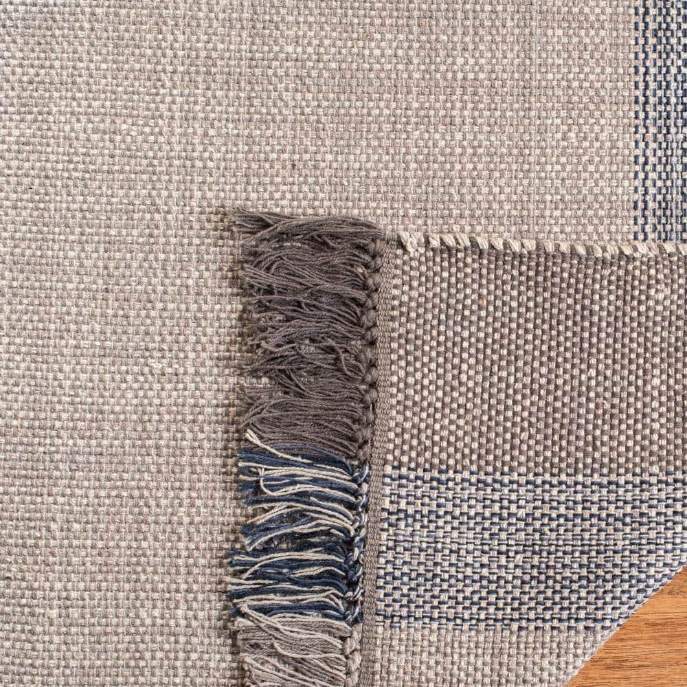 Montauk MTK301 Hand Woven Indoor Runner Rug - Blue/Grey - 2'3"x6' - Safavieh
