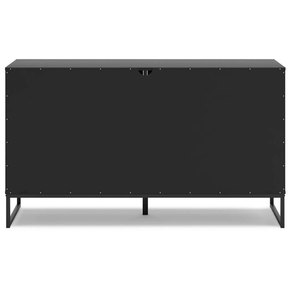 Signature Design by Ashley Socalle 6 Drawer Dresser, Black