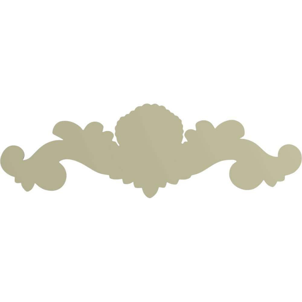 Ekena Millwork 14 3/8"W x 4 1/2"H x 1"P Shell Onlay