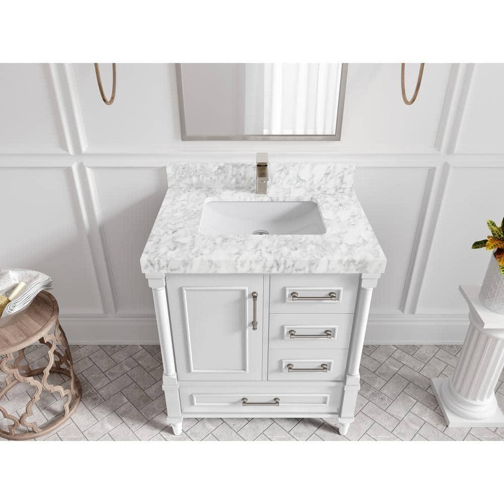 Willow Collections Aberdeen 30'' Single Bathroom Vanity with Top