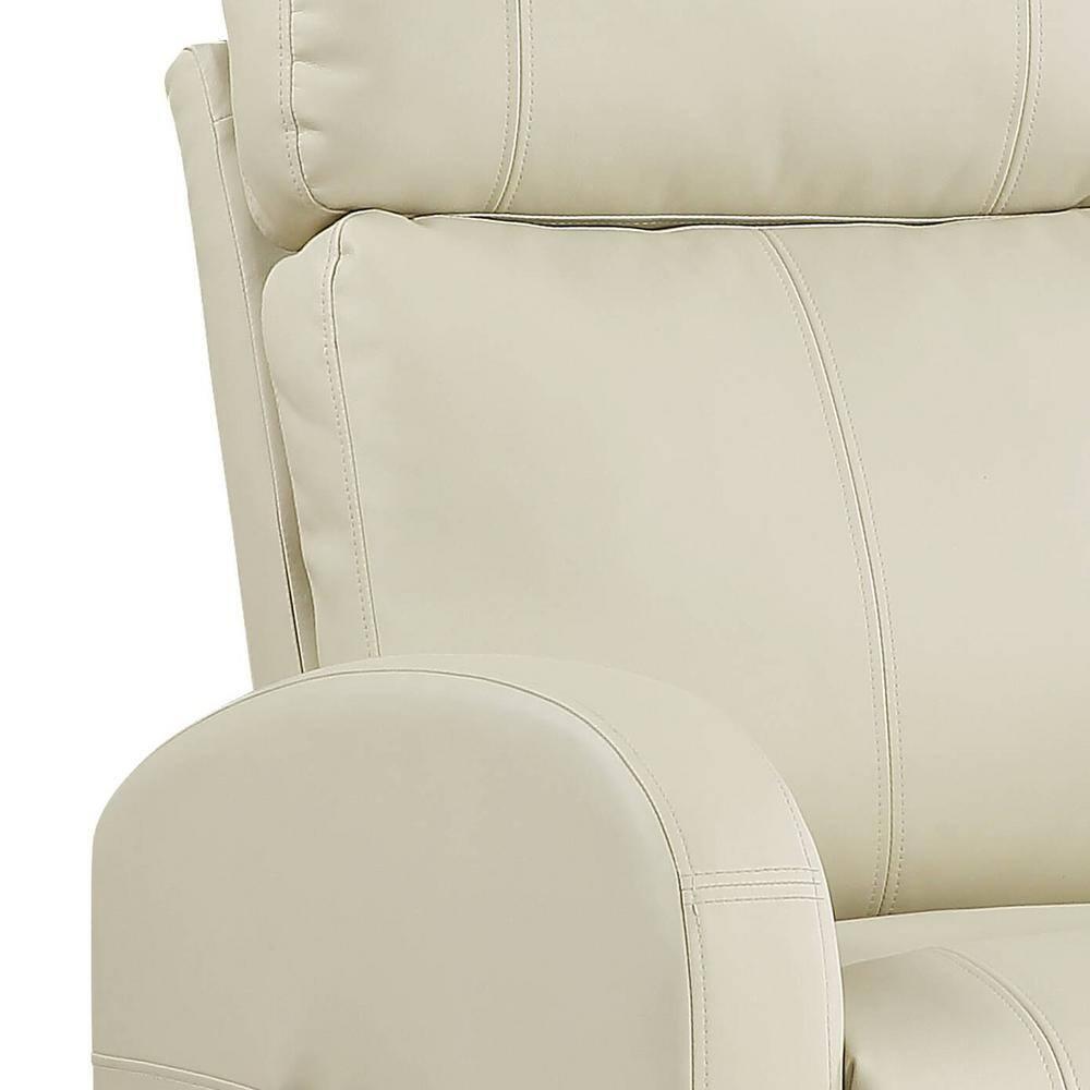 Ricardo 28.4" Wide Faux Leather Power Lift Assist Standard Recliner