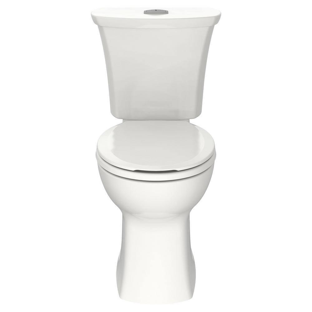American Standard Edgemere 1.6 Gallons GPF Round Comfort Height Floor Mounted Kit (Seat Not Included)