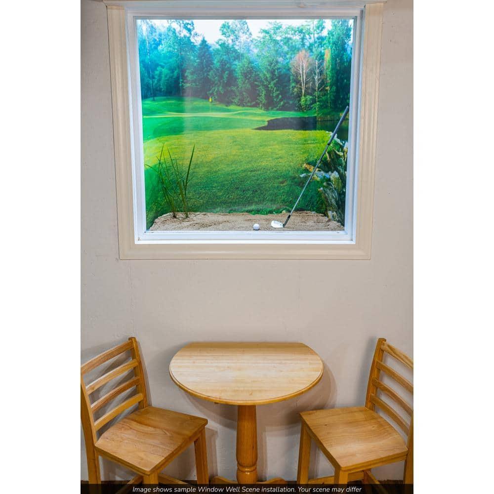 Biggies 120" Bonsai Photograph Window Well Scenes