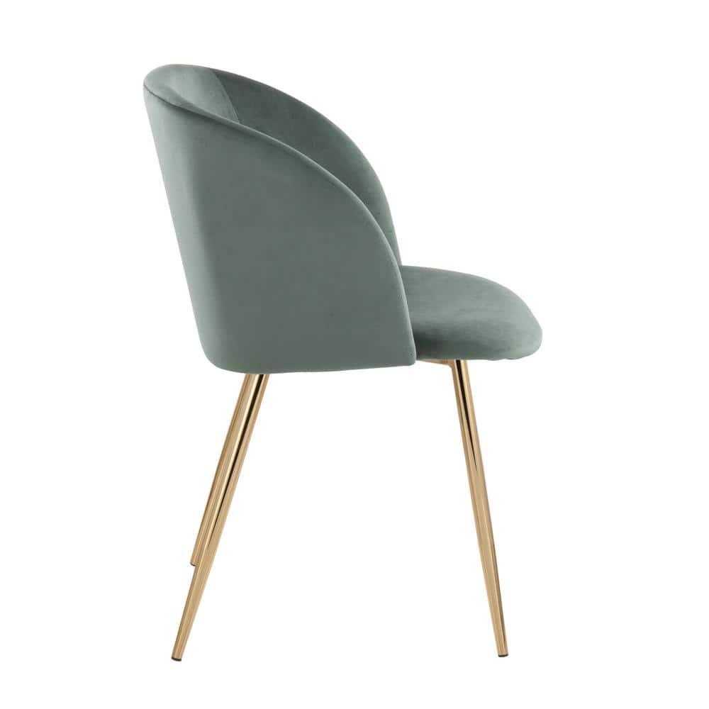 Terrance 18.5'' H Velvet Upholstered Parsons Chair