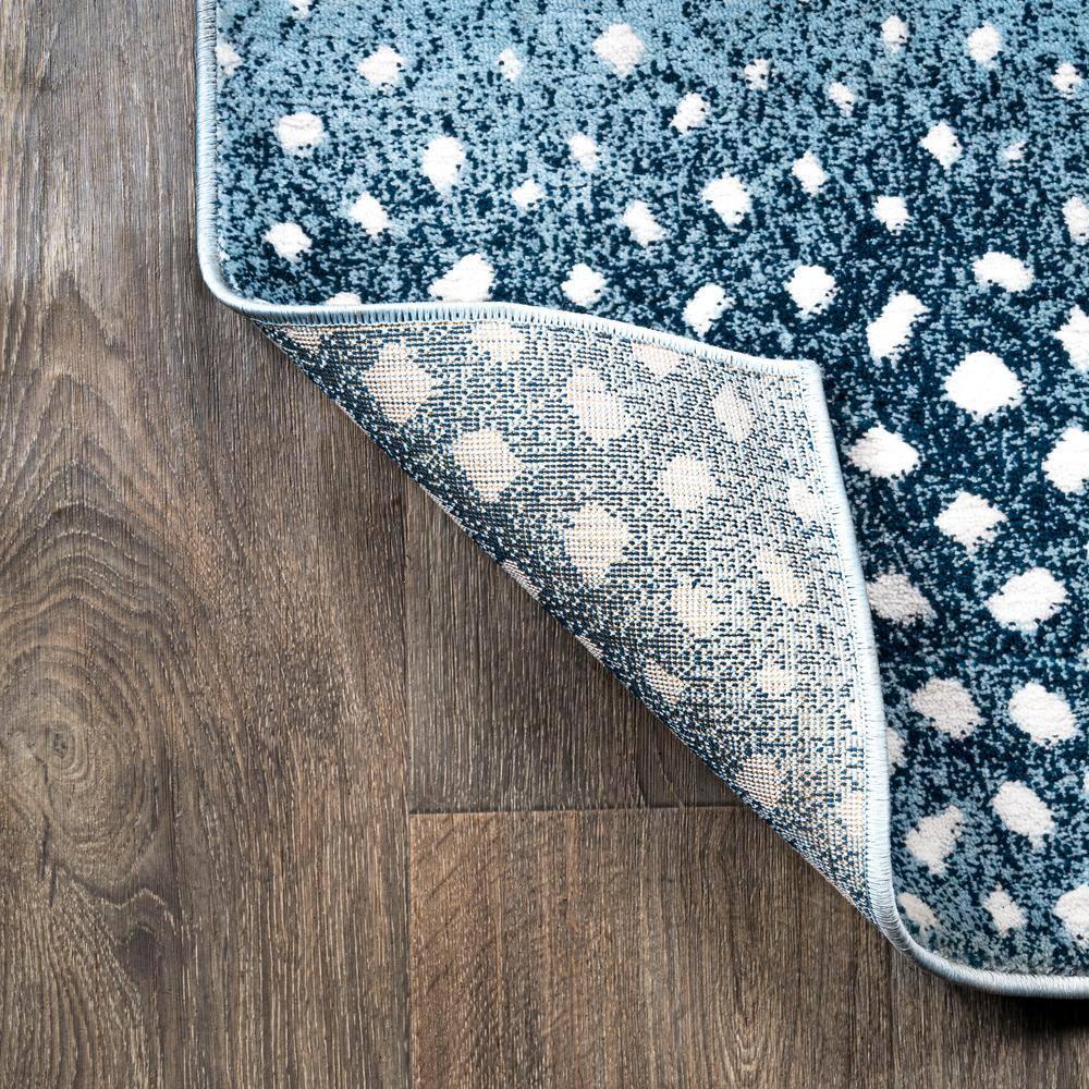 3'x 5' Antelope Modern Animal Area Rug, Blue/Cream - JONATHAN Y