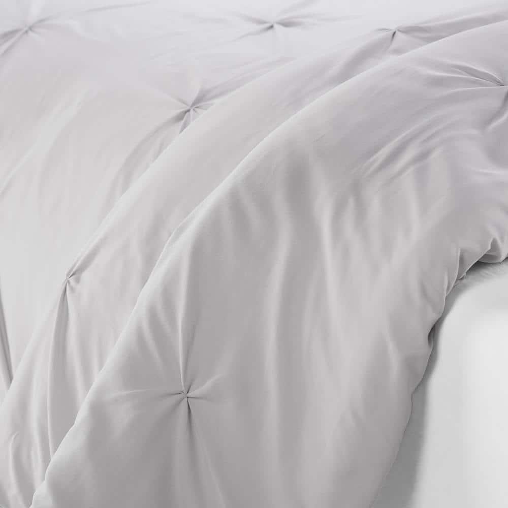 Serta Simply Clean Microfiber 3 Piece Duvet Cover Set