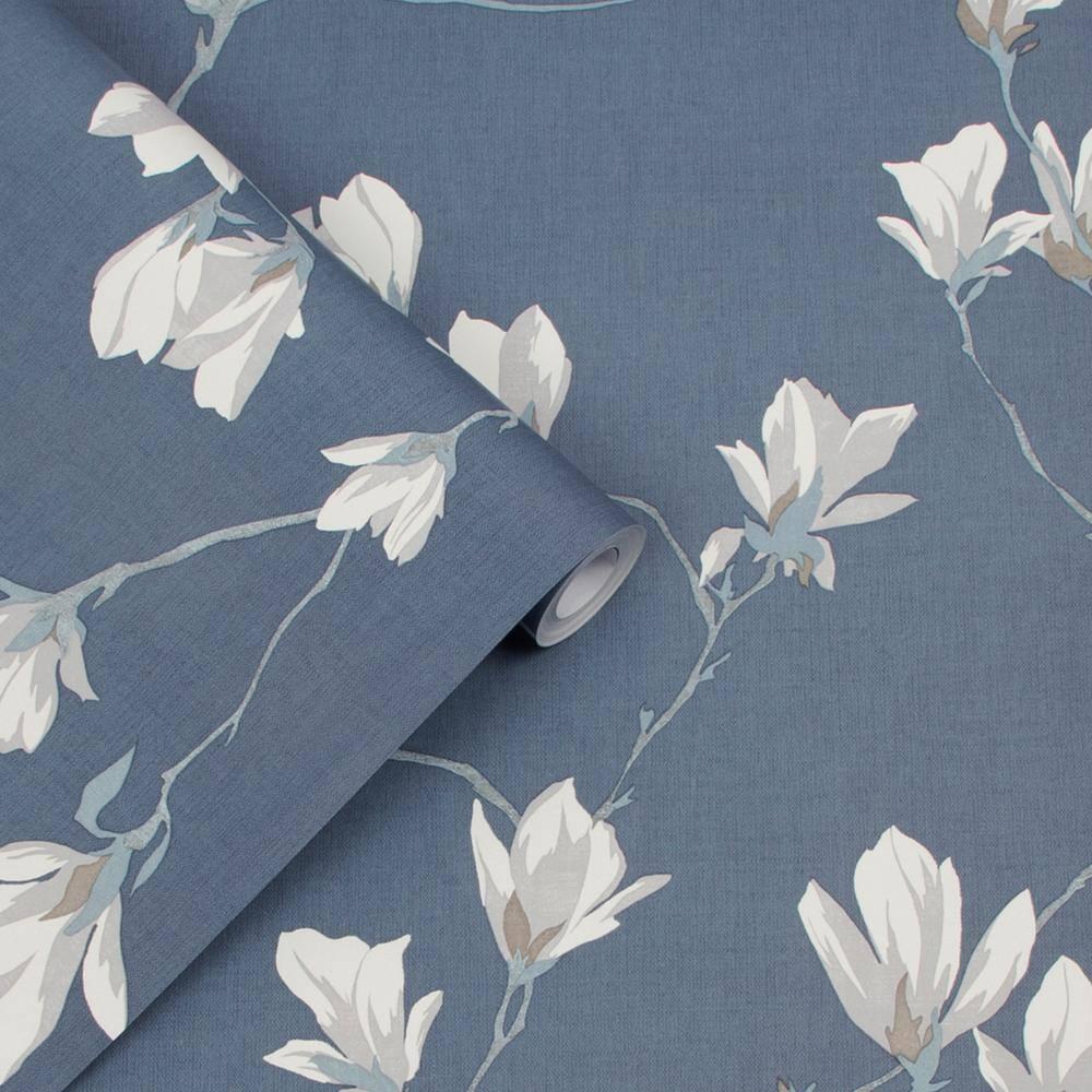 Laura Ashley Magnolia Grove Wallpaper Roll