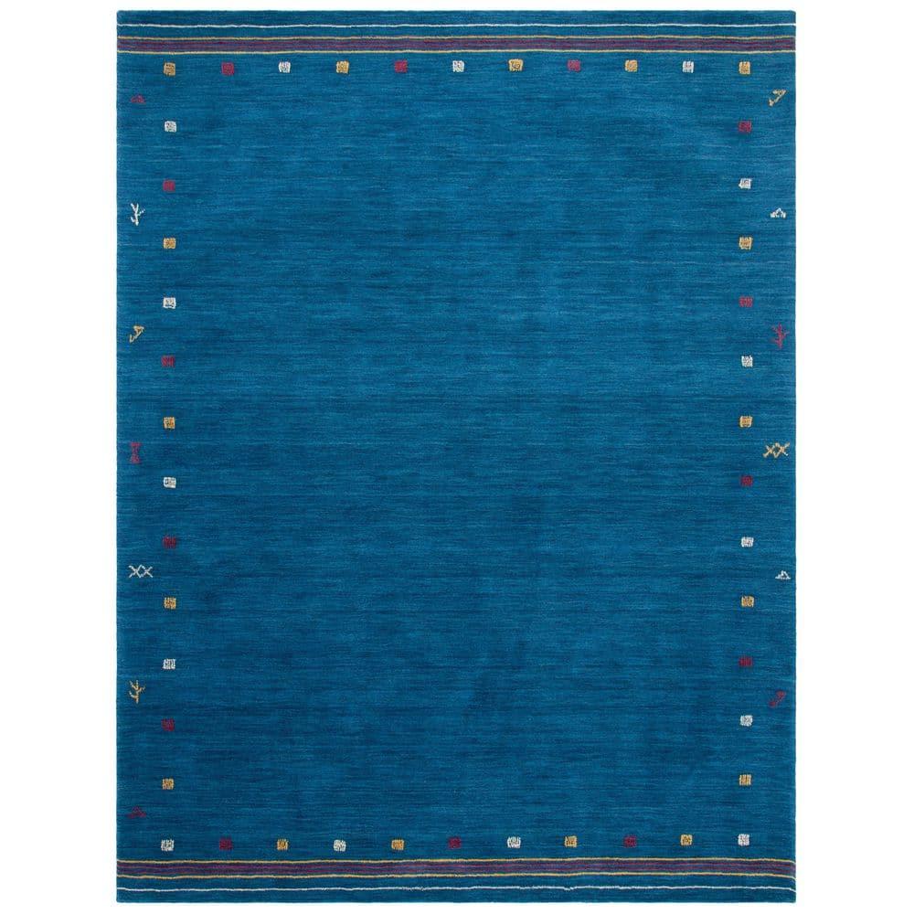 Himalaya HIM563 Handmade Area Rug - 8'x10' - Blue - Safavieh