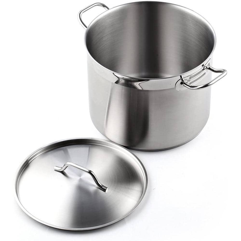 Cooks Standard Cooks Standard Professional Stainless Steel Stock Pot with Lid, Silver
