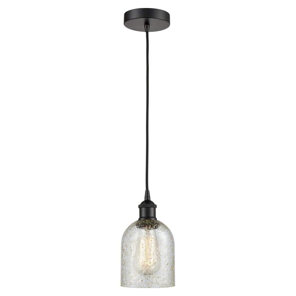 Innovations Lighting Caledonia 1 - Light Pendant in  Matte Black
