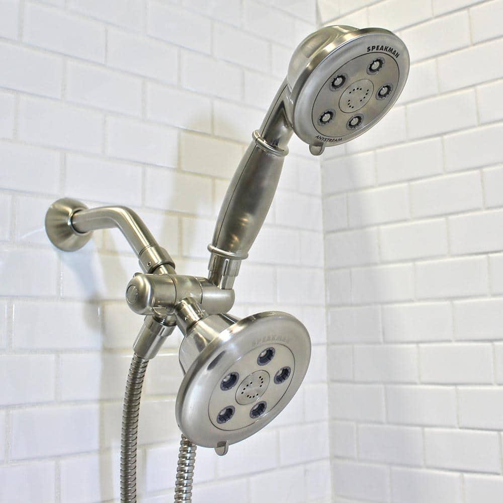 Speakman Alexandria 2.5 GPM 2-Way Shower Combination, Brushed Nickel