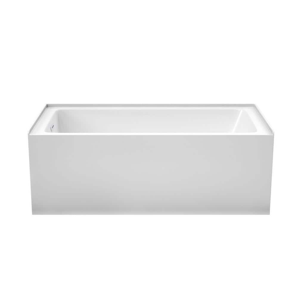 Grayley 60'' x 30'' Alcove Soaking Acrylic Bathtub