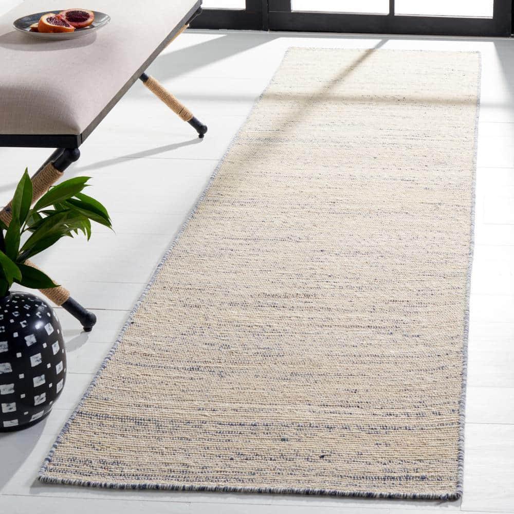 Natural Fiber NFB555 Hand Woven Runner Rug - Beige/Grey - 2'3"x9' - Safavieh.