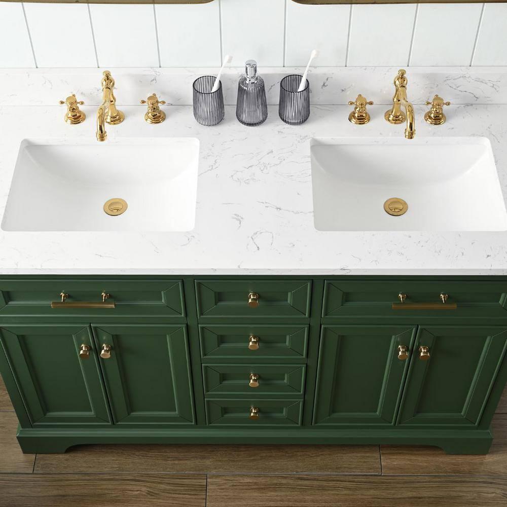 Sudio Design Thompson 54" W Double Bathroom Vanity & Reviews | Perigold