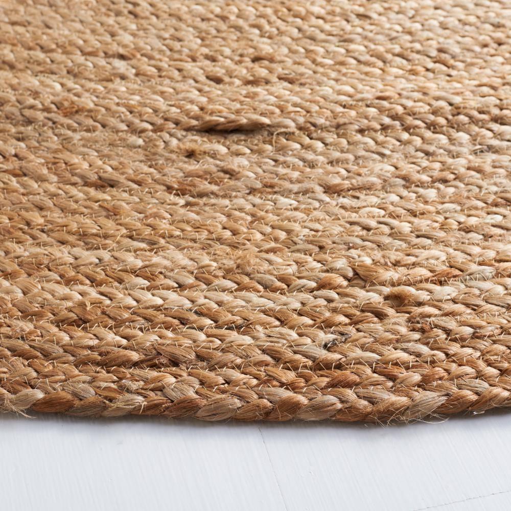 Natural Fiber NF801 Hand Woven Indoor Area Rug - Natural/Natural - 3' Round - Safavieh
