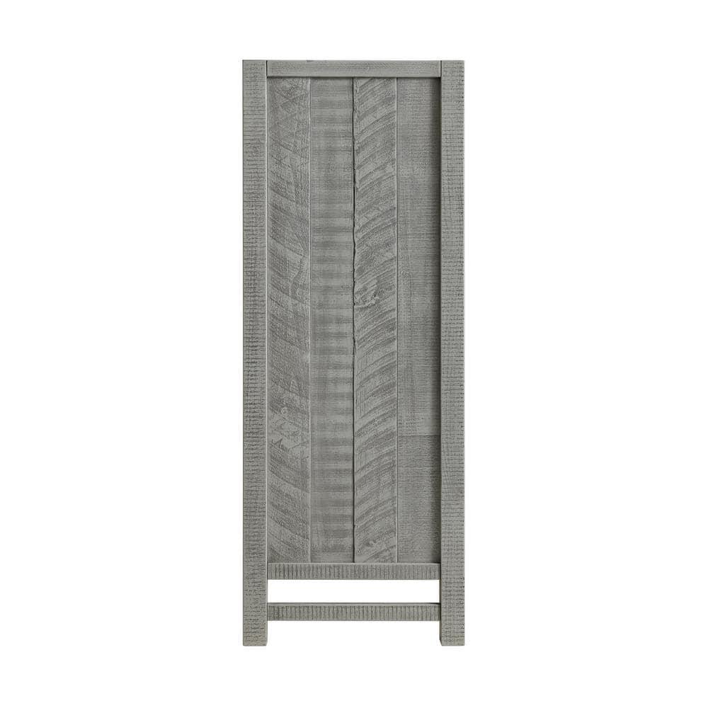 Alaterre Arden 36" W Bohemian Style Rectangular Chest With 5 Drawers, With Hidden Fasteners