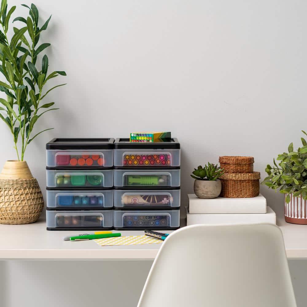 IRIS USA, Inc. Compact System Desk Organizer - Set of 2