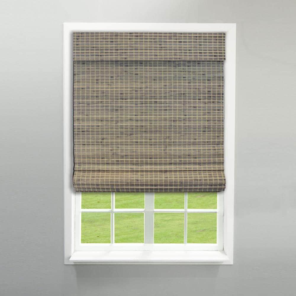 Radiance Newport 30-in Cordless Driftwood Roman Shade