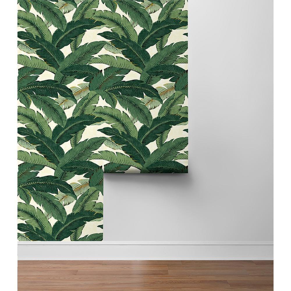 Tommy Bahama Swaying Palms 18' L x 20.5" W Peel & Stick Wallpaper Roll