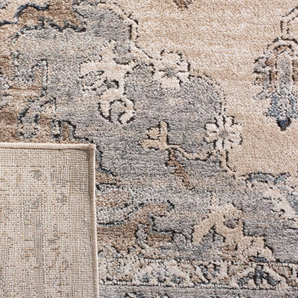 Oregon ORE898 Power Loomed Indoor Area Rug - 8'x10' - Beige/Grey - Safavieh
