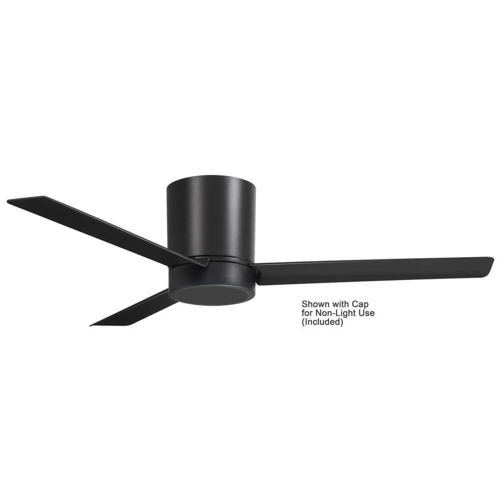 52'' 3 - Blade LED Propeller Ceiling Fan with Remote Control and Light Kit Included