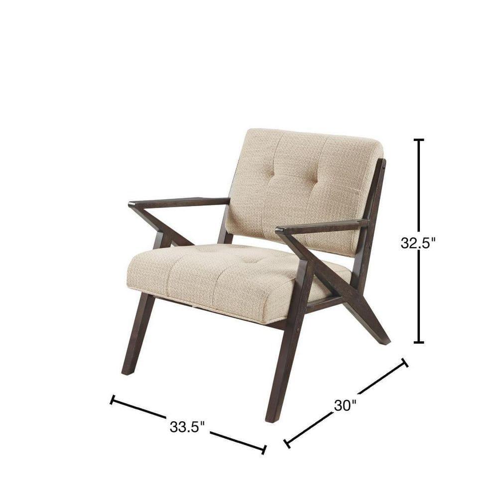 Desi Retro Button Tufted Armchair
