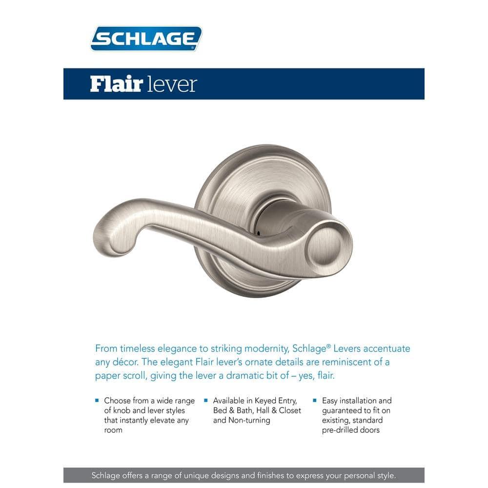 Flair Lever Hall and Closet Lock