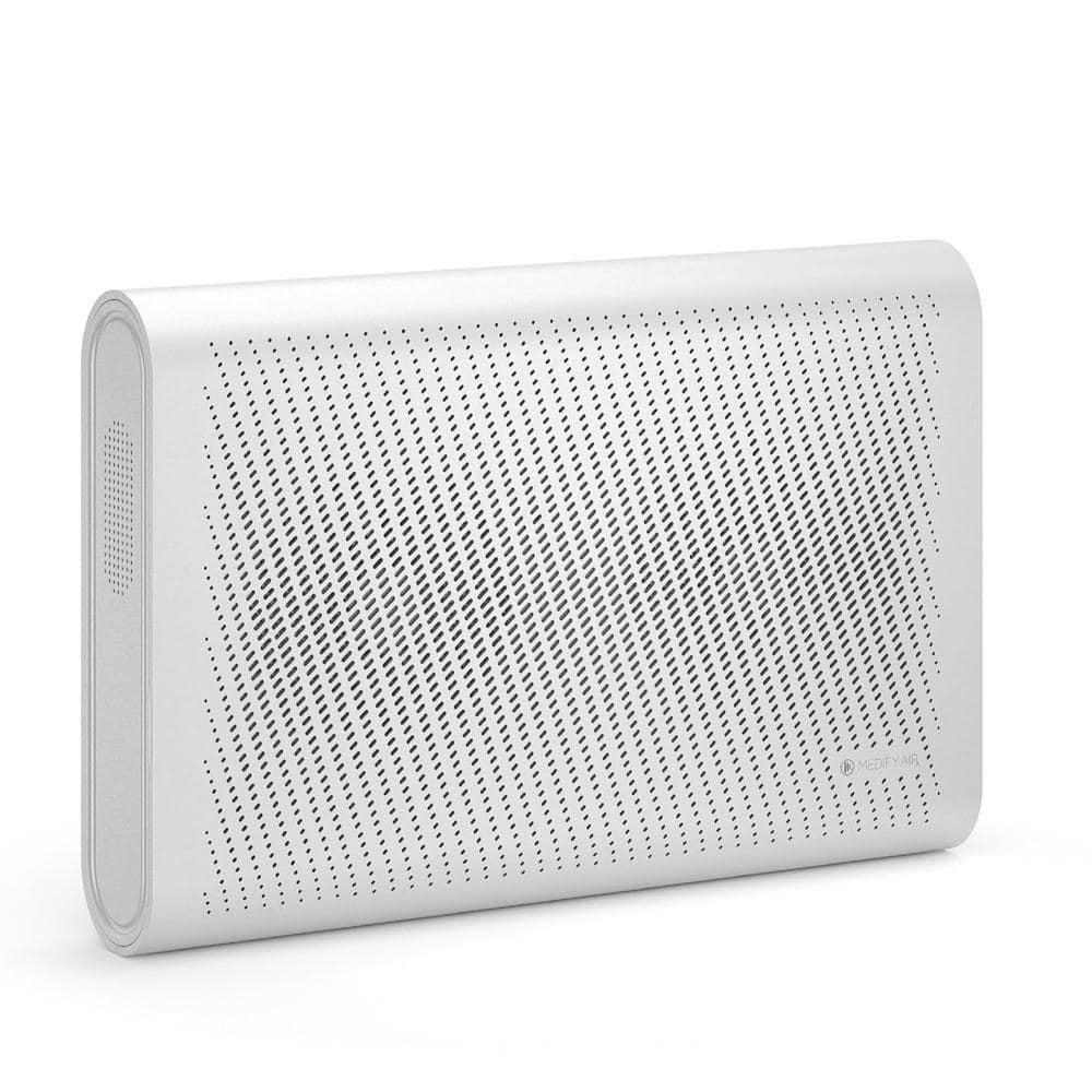 Medify MA-35 Air Purifier with True HEPA H13 Filter | 1,280 ft² Coverage in 1hr for Allergens, Smoke, Wildfires, Odors, Pollen, Pet Dander | Removal to 0.1 Microns | Silver, 1-Pack