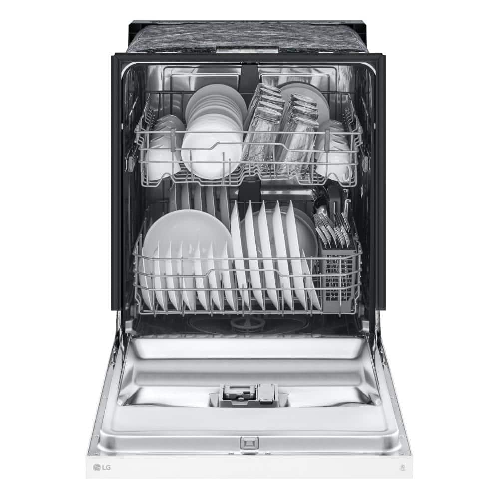 Front Control Dishwasher with LoDecibel Operation and Dynamic Dry