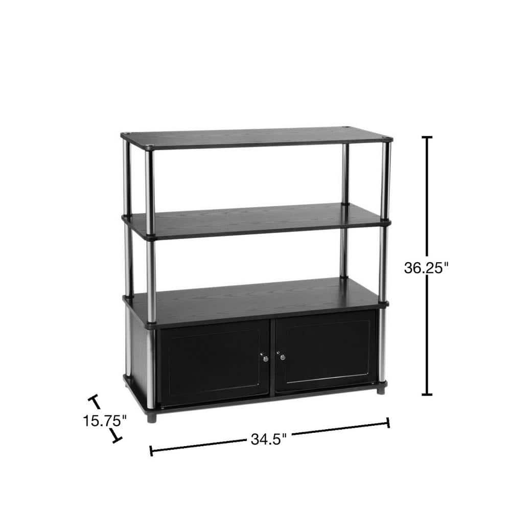 Convenience Concepts Designs2Go Highboy TV Stand, Multiple Finishes