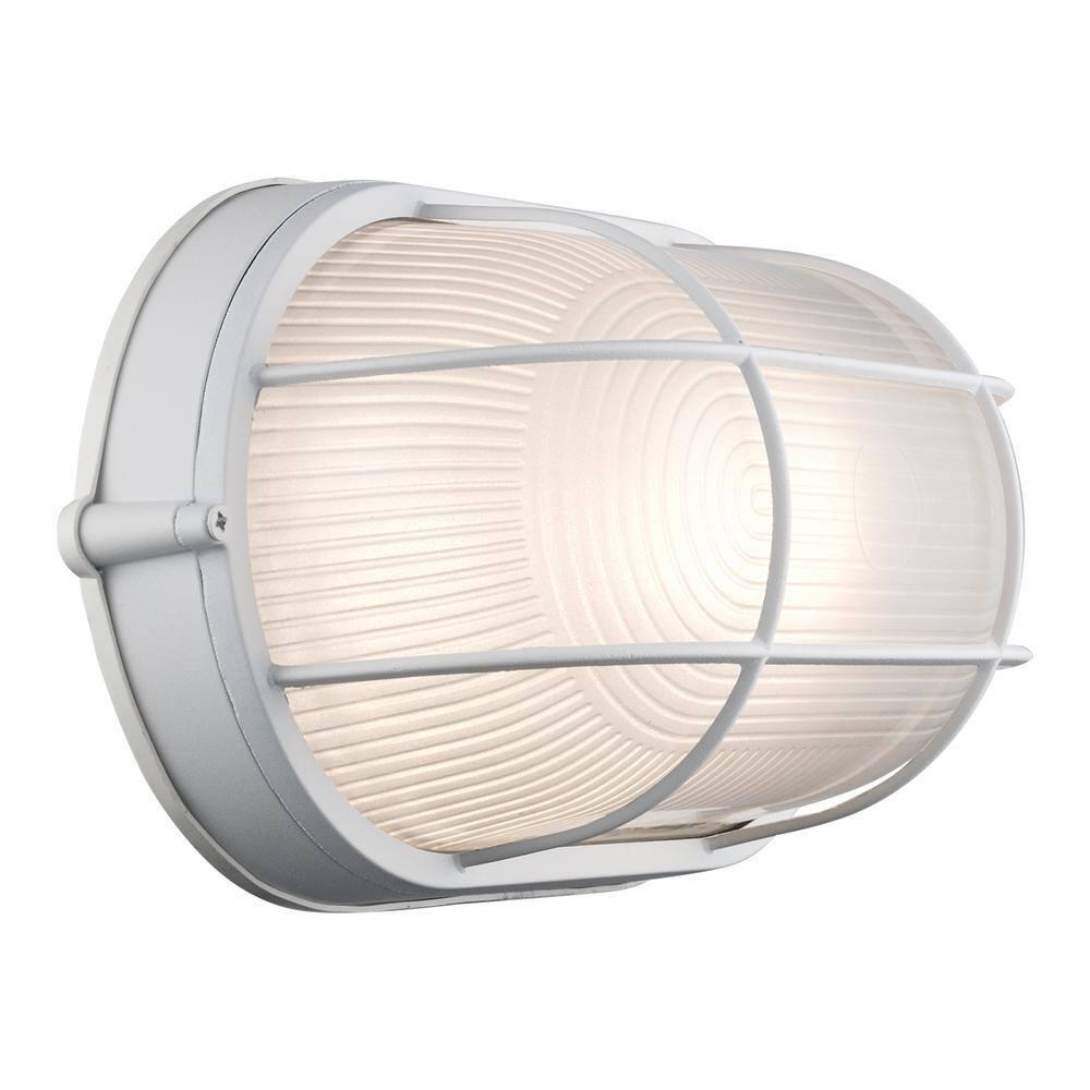 Trans Globe Lighting 41015 6.5" Width 1 Light Flush Mount Bulkhead Outdoor Wall Sconce -