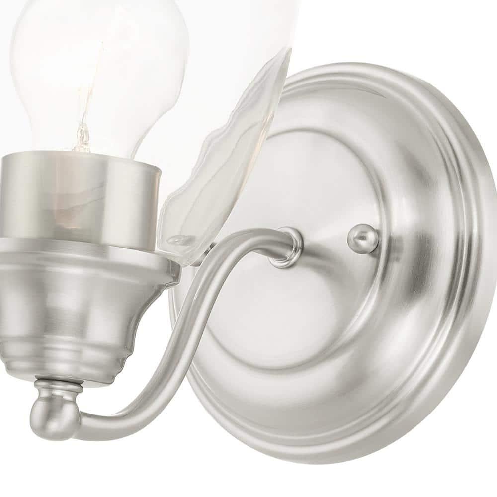 Livex Lighting Montgomery 1 - Light Vanity in  Brushed Nickel