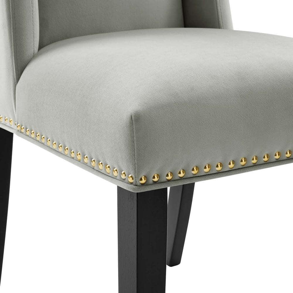 Modway Baron Performance Velvet Dining Chairs by Modway (Set of 2)