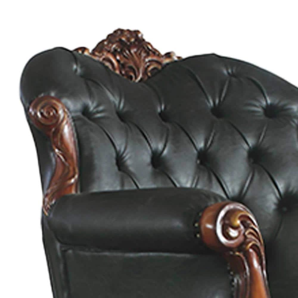 Dresden Faux Leather Armchair