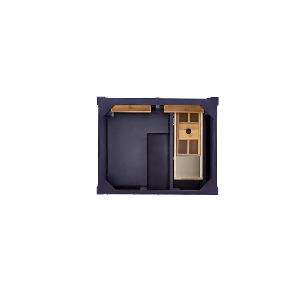 Victory Blue 30'' Freestanding Plywood Single Vanity