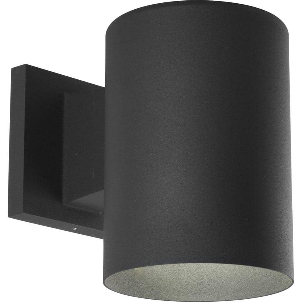 Progress Lighting, Cylinder Collection, 1-Light Wall Sconce, Antique Bronze Finish, Porcelain Shade