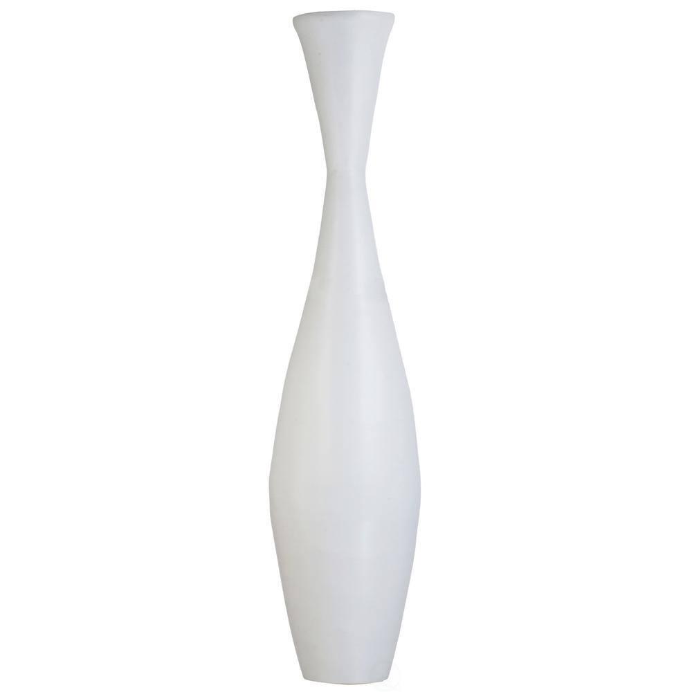 Uniquewise Bamboo Floor Vase - 43-inch Modern Elegance, Living Room Decor, Entryway, Dining Accent, Versatile Floral Styling, Elegant Tall Vase