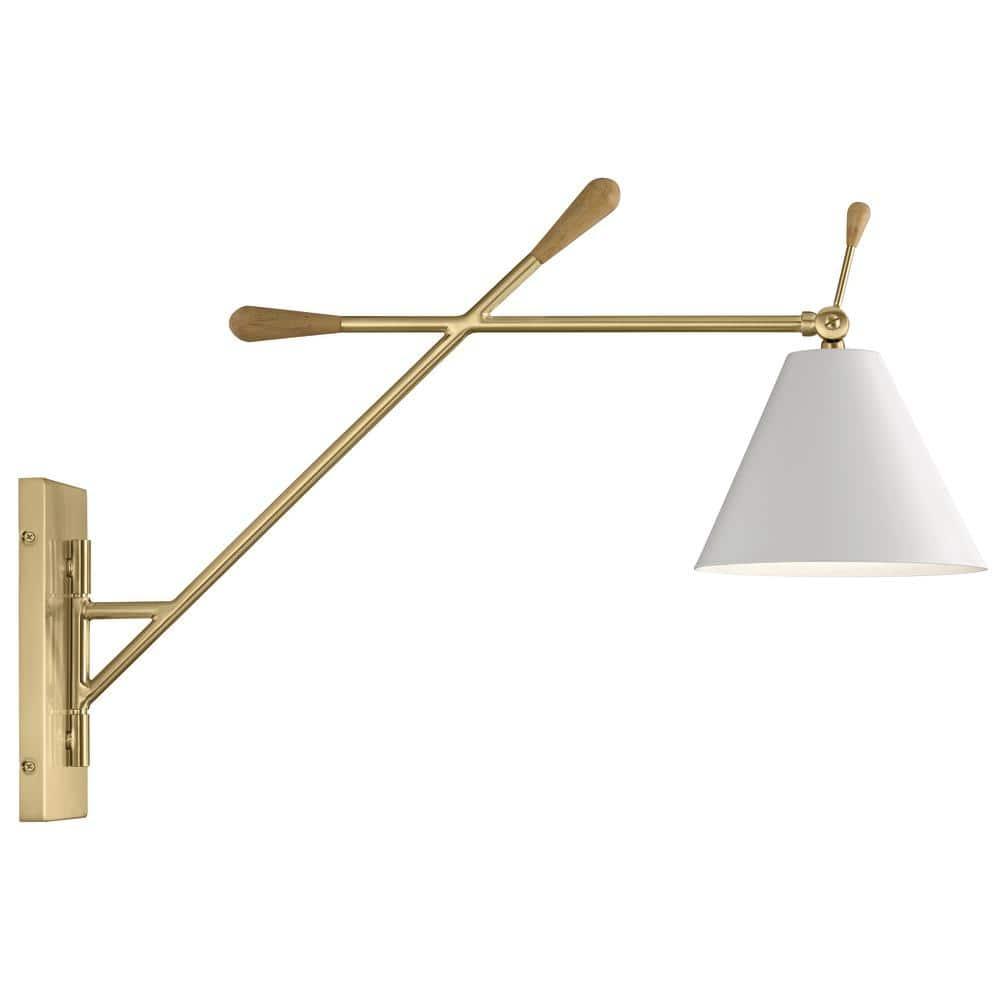 Kichler Lighting Finnick 1 - Light Wall Light in  Champagne Gold