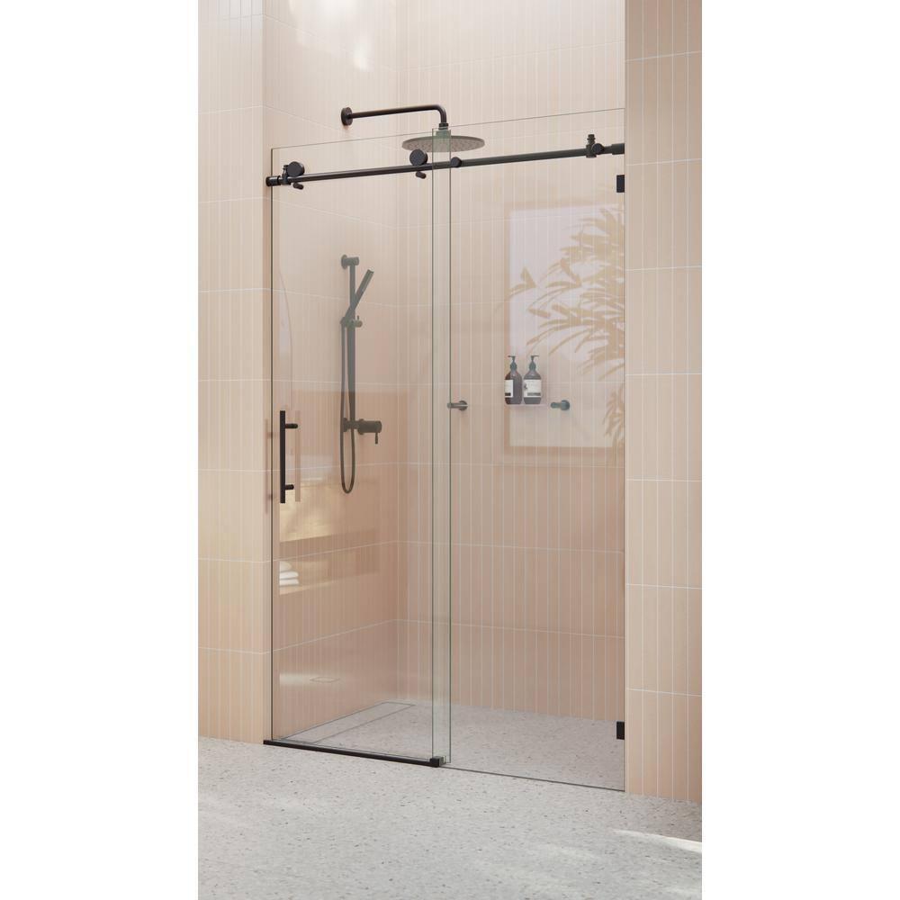 Eclipse 44 - 48 in. x 78 in. Fully Frameless Sliding Shower Door