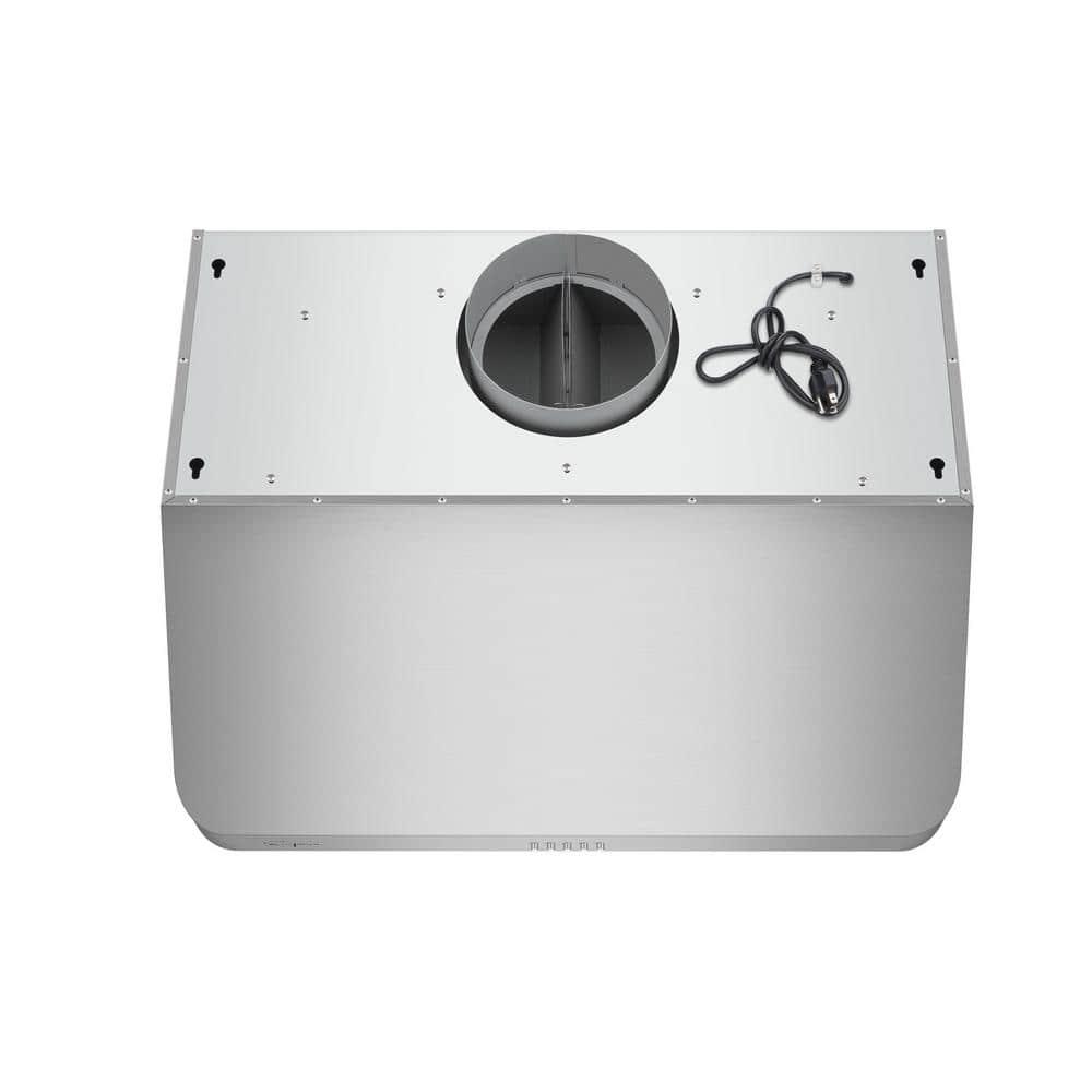 Empava 30" Metal 500 CFM Ducted (Vented) Wall Range Hood with Baffle Filter