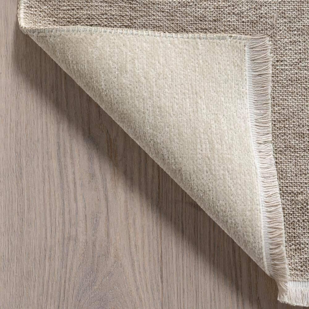 Nuloom Kirby Plaid Pet Friendly Premium Reversible Machine Washable Area Rug, 7' 10" x 10', Cream